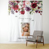 Personalisierte Feier Wandteppich (Beispiel)