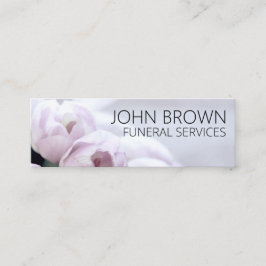 Personalisierte "feierliche Blume" Social Media Mini Visitenkarte