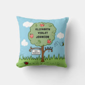 Personalisierte Feierlichkeiten Kissen (Vorderseite)