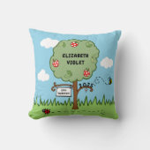 Personalisierte Feierlichkeiten Kissen (Vorderseite)
