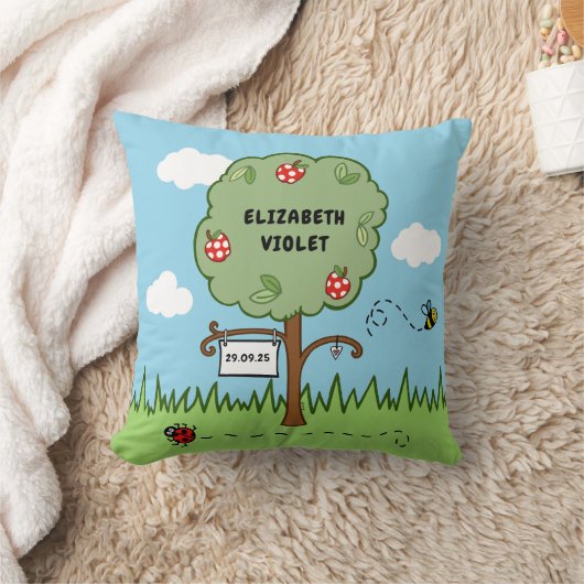 Personalisierte Feierlichkeiten Kissen (Decke)