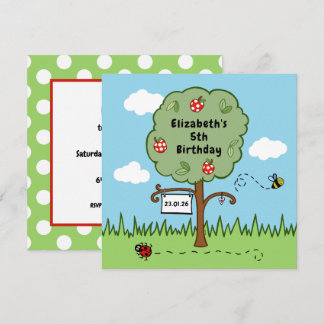 Personalisierte Feierlichkeiten Tree Kid's Geburts
