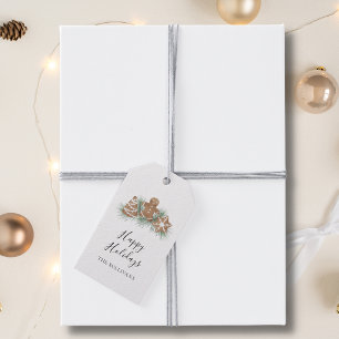 Personalisierte Feiertage Cookies Geschenkanhänger