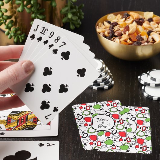 Personalisierte Feiertagskartenspiele - Benutzerde Spielkarten (In Situ)