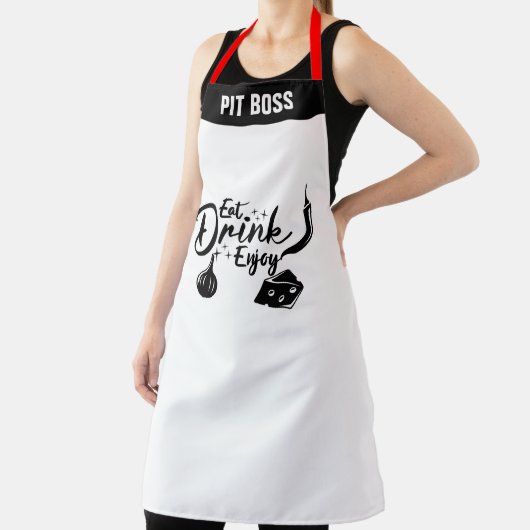 Personalisierte Feinschmecker Schürze, Cooles Esse Schürze (InSitu)