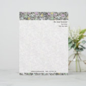 Personalisierte Felsen-Pastelle mit Briefbogen (Stehend Vorderseite)