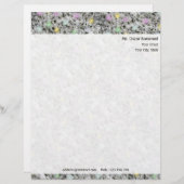 Personalisierte Felsen-Pastelle mit Briefbogen (Vorne/Hinten)