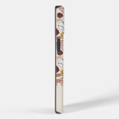 Personalisierte, feminine Baseball-Schleifen-Muste Case-Mate iPhone Hülle (Rückseite / Rechts)