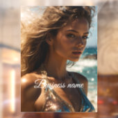 Personalisierte Fensterklammer Fensteraufkleber (Blatt 2)