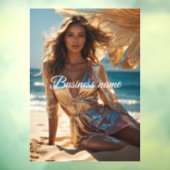 Personalisierte Fensterklammer Fensteraufkleber (Blatt 3)