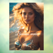 Personalisierte Fensterklammer Fensteraufkleber (Blatt 3)