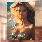 Personalisierte Fensterklammer Fensteraufkleber (Blatt 2)