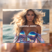 Personalisierte Fensterklammer Fensteraufkleber (Blatt 2)