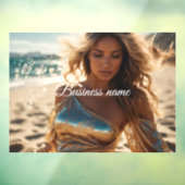 Personalisierte Fensterklammer Fensteraufkleber (Blatt 3)