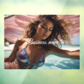 Personalisierte Fensterklammer Fensteraufkleber (Blatt 3)