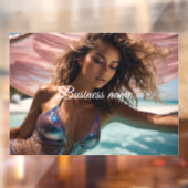 Personalisierte Fensterklammer Fensteraufkleber (Blatt 2)