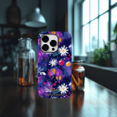 Personalisierte Feste Blume und Ornamente Case-Mate iPhone Hülle