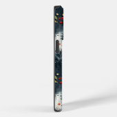 Personalisierte Festliche Berries und Schneeflocke Case-Mate iPhone Hülle (Rückseite / Rechts)