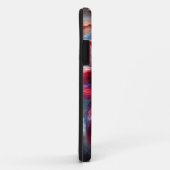 Personalisierte festliche Poinsettia Galaxie Case-Mate iPhone Hülle (Hinten/Rechts)