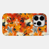 Personalisierte festliche Schneeflocken und Holly Case-Mate iPhone Hülle (Rückseite (Horizontal))