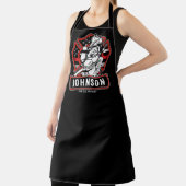 Personalisierte Feuerwehrfeuerfestungsflagge Schürze (InSitu)