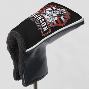 Personalisierte Feuerwehrmann-Feuerwehr-Abteilung  Golf Headcover