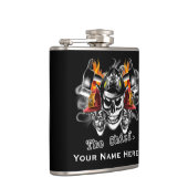 Personalisierte Feuerwehrmann-Flasche: Der Leiter Flachmann (Rechts)