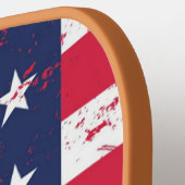 Personalisierte Feuerwehrmonogramm Pickleball Schläger (Linke Seite)