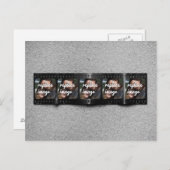 Personalisierte Filmstrip-Fotos Postkarte (Vorne/Hinten)