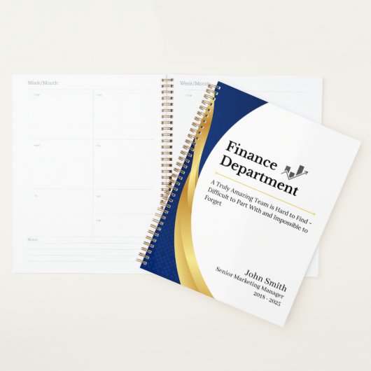 Personalisierte Finanzabteilung Planer (Anzeige)