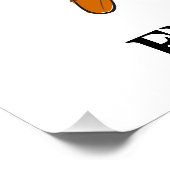 Personalisierte Firefighter-Grafik Poster (Ecke)