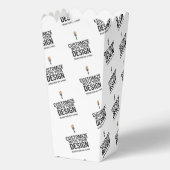 Personalisierte Firmen-Branded-Custom-Popcorn Geschenkschachtel (Rückseite)
