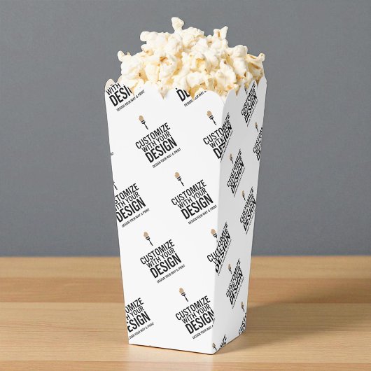 Personalisierte Firmen-Branded-Custom-Popcorn Geschenkschachtel