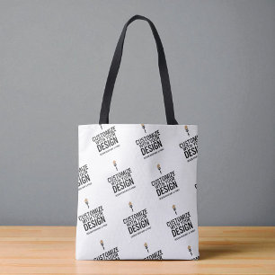Personalisierte Firmen-Marke Minimalistisch Benutz Tasche