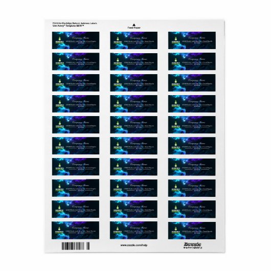 Personalisierte Firmenadresse (Vorne)