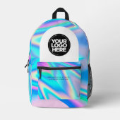 Personalisierte Firmenlogos und Texte Bedruckter Rucksack (Vorderseite)