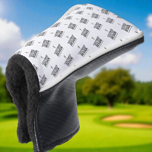Personalisierte Firmenmarke Benutzerdefiniert Mini Golf Headcover