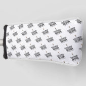 Personalisierte Firmenmarke Benutzerdefiniert Mini Golf Headcover (Vorderseite)