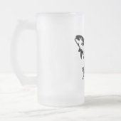 Personalisierte Fischerei Mattierte Tasse (Links)