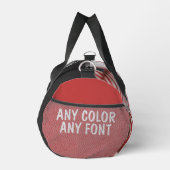 Personalisierte Fitness von Foto und Text Duffle Bag (Rechts)