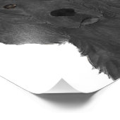 Personalisierte Flachdecke Retriever Art Fotodruck (Ecke)