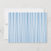 Personalisierte flache Mitteilungskarten - Stadium (Rückseite)