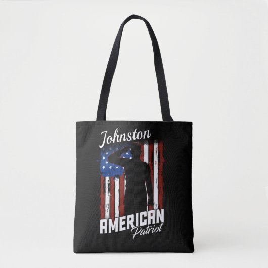 Personalisierte Flagge des amerikanischen Patriot Tasche (Vorderseite)