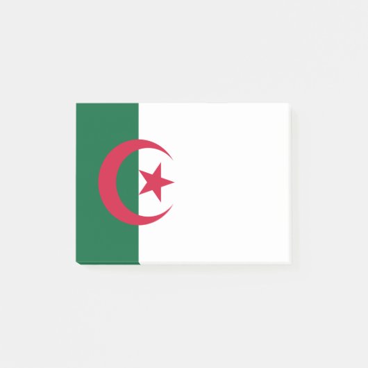 Personalisierte Flagge des Sternes und des Post-it Klebezettel (Vorderseite)