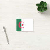 Personalisierte Flagge des Sternes und des Post-it Klebezettel (Büro)