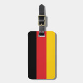 Personalisierte Flagge Deutschland Gepäckmarke Gepäckanhänger (Vorderseite vertikal)
