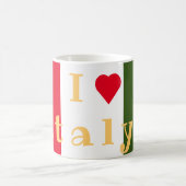 Personalisierte Flagge Italiens Kaffeetasse (Mittel)