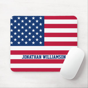 Personalisierte Flaggen-US Flagge der USA Mousepad