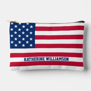Personalisierte Flaggen-US Flagge der USA Zubehörtasche