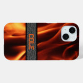 Personalisierte Flamme Case-Mate iPhone Hülle (Rückseite (Horizontal))